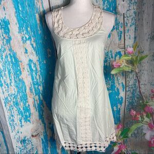 Anthropologie mermaid sheer dress